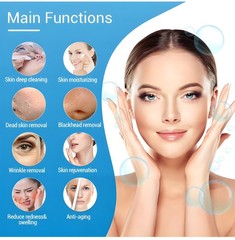 14in1 Hydra Spa Facial Beauty Machine Hydro Dermabrasion Face Skin Cleaning Face