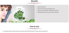 Zordan Herbal Neem Face Wash for Pimple Free Skin (60 ml)