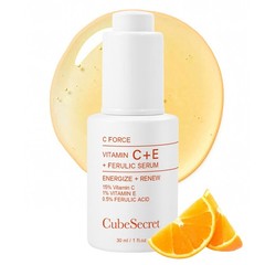 Vitamin C+E Ferulic Acid Facial Serum Lightweight Face Essence Skincare 1 fl oz