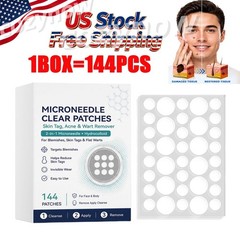 1-5BOX Microneedle Patches 144pcs, Skin Tag Wart Acne Remover Patches ~US STOCK