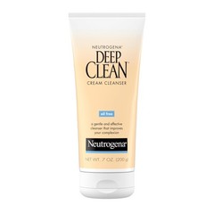 Neutrogena Deep Clean Facial Cream Cleanser 7 fl oz Beta Hydroxy Acid Removes