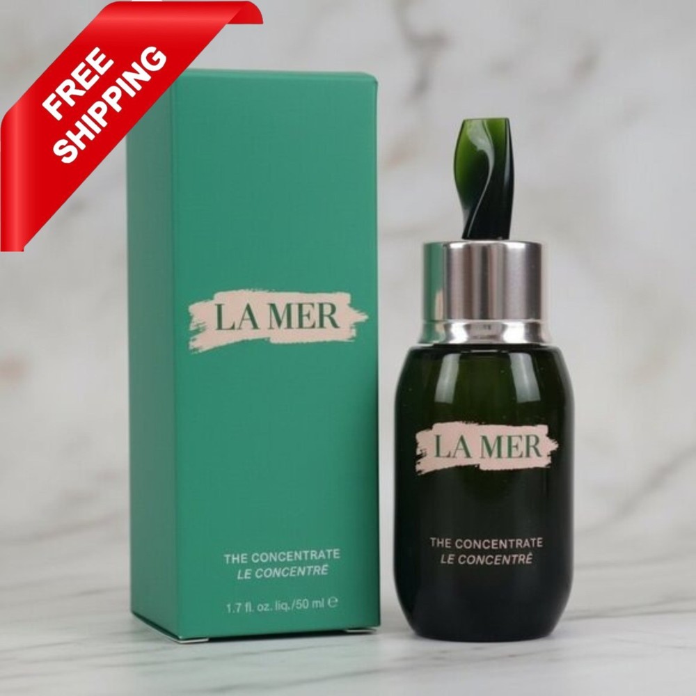 La Mer The Concentrate 1.7 Oz 50ml Face Serum New in Box Sealed Authentic