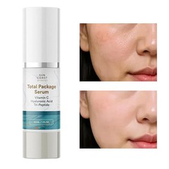 3- Sun Coast Sciences TOTAL PACKAGE treatment 1oz vitamin infused C Hyaluronic A