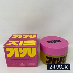 JiYu NAD+ Anti-Aging Moisturizing Cream 50ml Pink/Yellow – 2 PACK