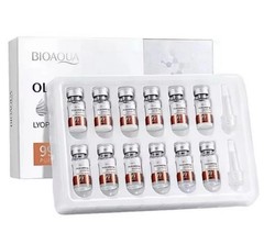 BIOAQUA Oligopeptide 12 Ampoule EGF Skin Repair Freeze-dried Powder Serum Set