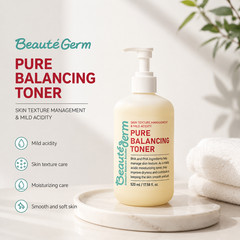 BeauteDerm Pure Balancing Toner Korean Daily Toner 520ml(17.58oz)