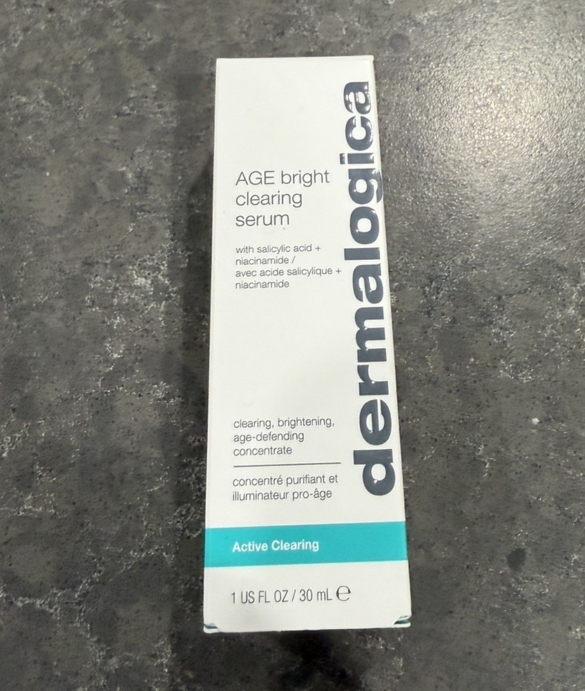 Dermalogica Age Bright Clearing Serum 1 oz Exp 03/2027