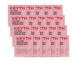 KEYTH Lucy PDRN Glow Collagen Hydrogel Mask 38g x20 | Korean Face Mask
