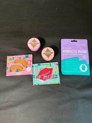 5pc Self Care Beauty Bundle – Body Butter, Hand Mask, Lip & Under-Eye Masks Set