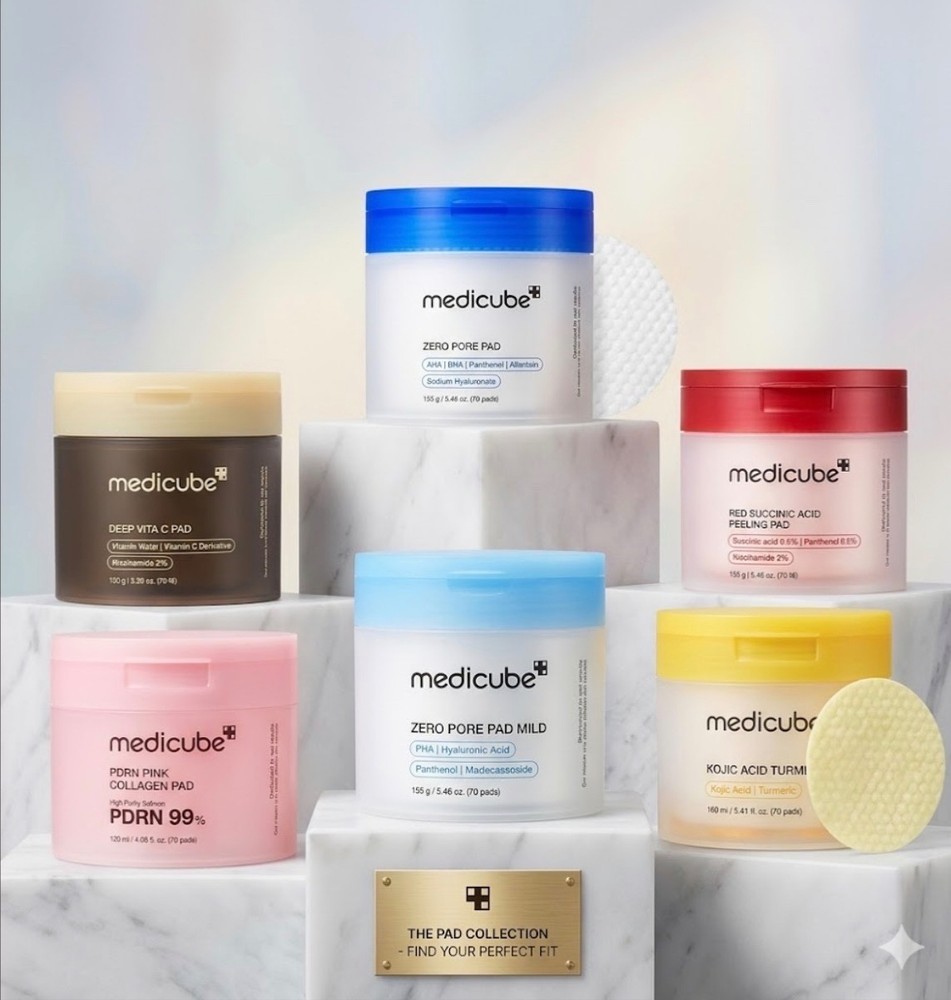 Medicube zero pore pads for face