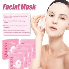 Quasi Salmon PDRN Collagen Face Mask 4Pack Korean Hydrating Gel Mask Cream serum