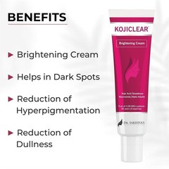 Dr. Sakhiya’s Face Cream Helps in Dark Spot and Tan for unisex – 20 gm/Pack of 1