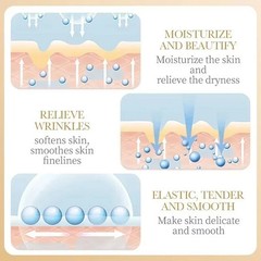 10pcs Anti-Wrinkle Collagen Face Mask Moisturizing Anti-Aging Repair Brightening