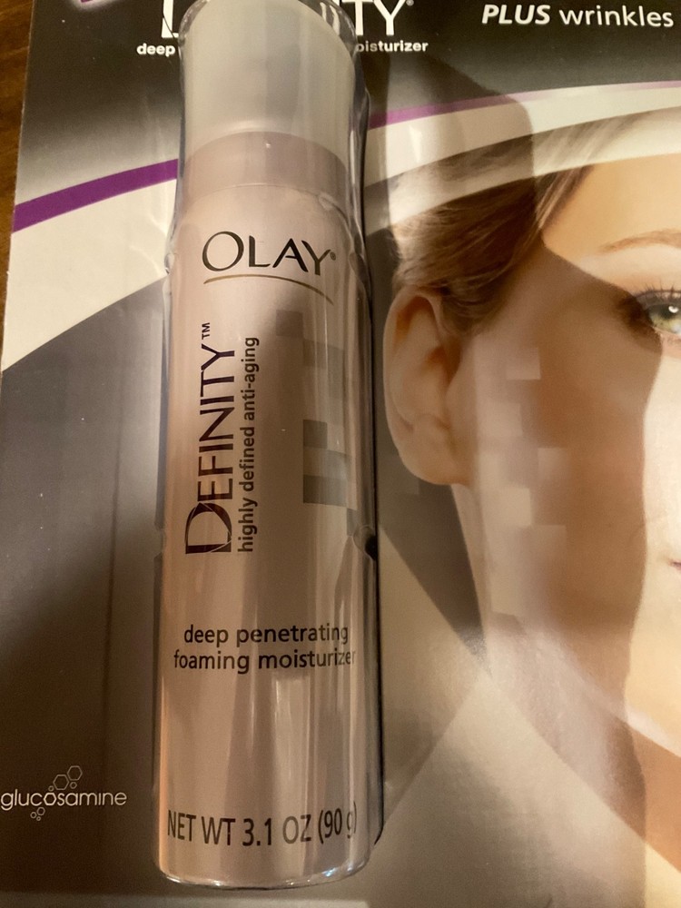 Olay Definity Deep Penetrating Foaming Moisturizer Discontinued and hard to find