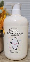BONNYHILL ~ Skin Radiance Enhancing RICE BODY LOTION Made in Korea 1000ml