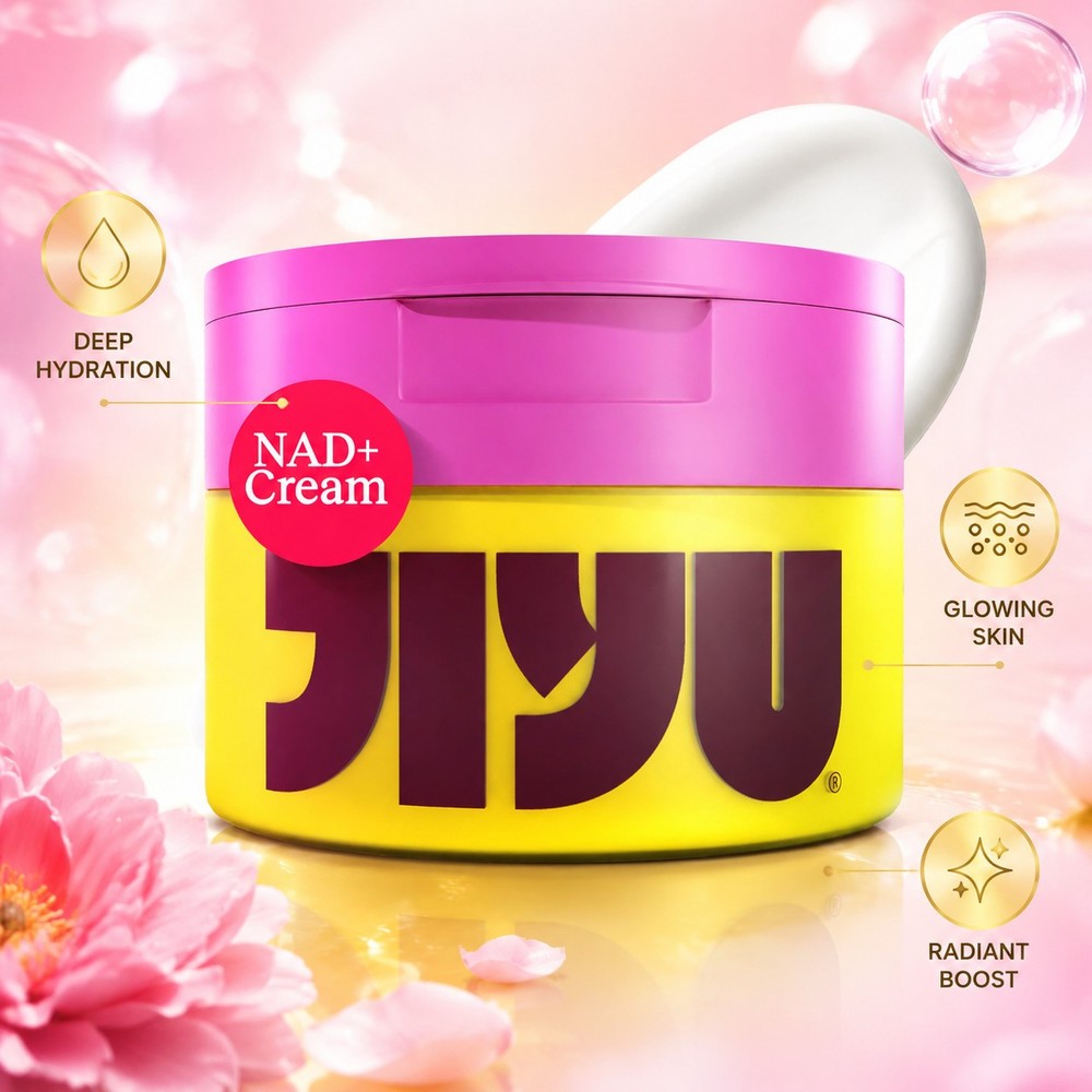 50g Jiyu NAD+ Korean Anti-Aging Moisturizing Face Cream For Firm & Radiant Skin