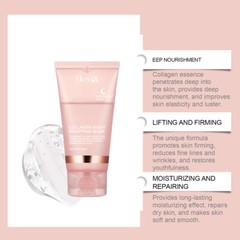 Collagen Night Wrapping Mask Overnight Peel-Off Mask Facial Moisturizing Mask