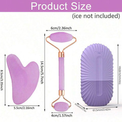 Ice Face Roller Reusable Silicone Mold Face Massage Eye Facial Beauty Skin Care