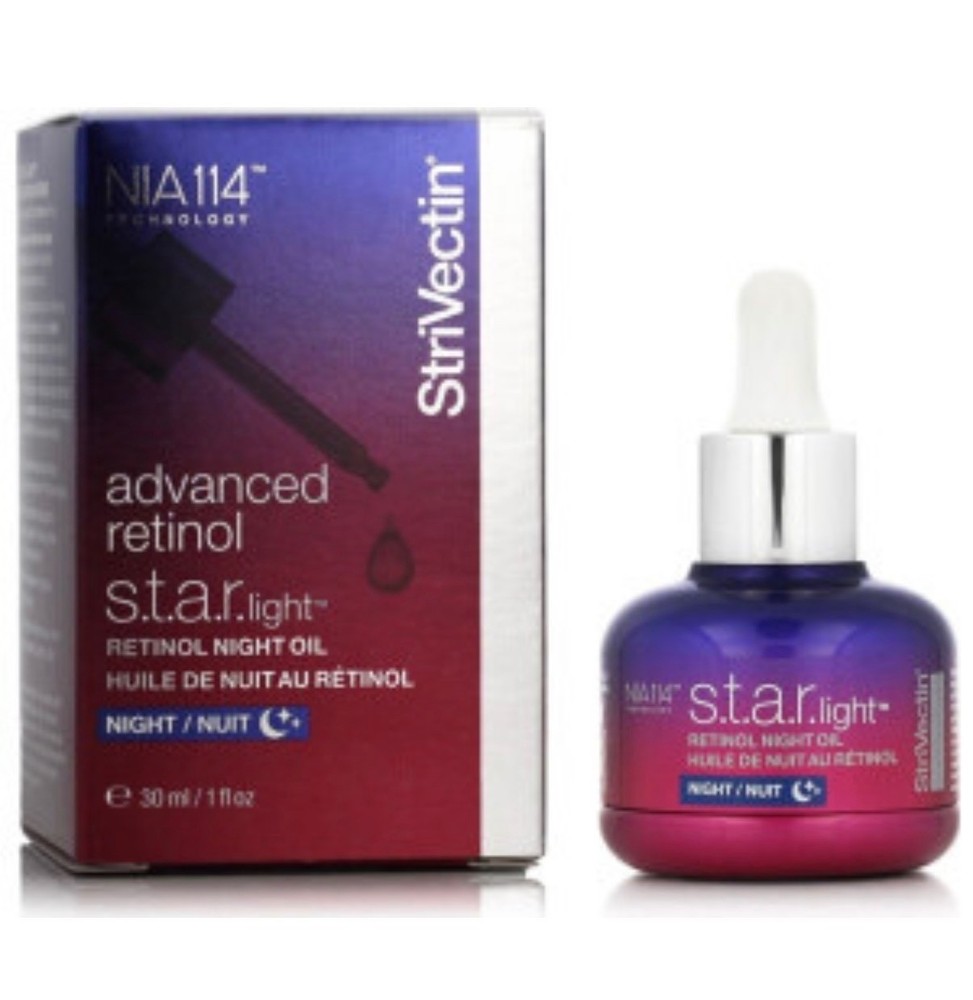 StriVectin Star Light Advanced Retinol Night Oil 1 oz New In Box