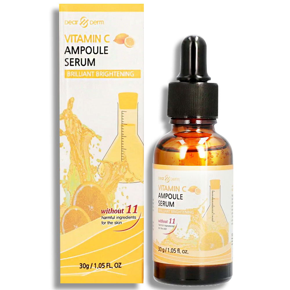 Dearderm Intense Solution Vitamin C Ampoule Serum 1.05oz [Free USA Shipping]