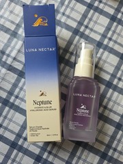 LUNA NECTAR Neptune Hyaluronic Acid Blur & Hydrate Serum Full Size New