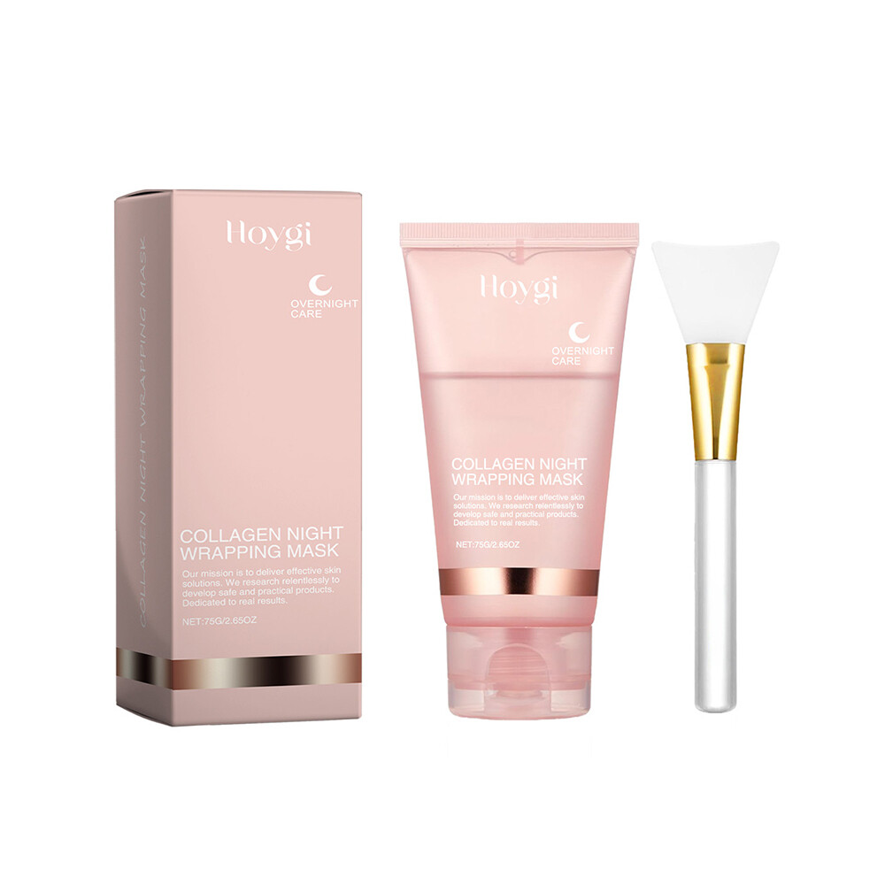 Collagen Night Wrapping Mask Overnight Peel-Off Mask Facial Moisturizing Mask