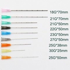 Disposable Puncture Micro Blunt-Tip Cannula for Fillers 18/21/22/23/25/27/30G US