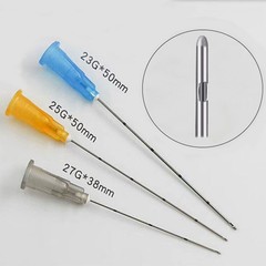 5-50pcs Micro Cannula with Puncture, Blunt Tip for Filler All Size Available US