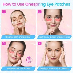 Under Eye Patches 24 Pairs Eye Masks for Wrinkles Puffy Eyes Dark Circles Eye