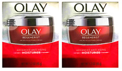 Olay Regenerist Micro Sculpting Anti Aging Cream Moisturizer, 1.7 oz (2 Pack)