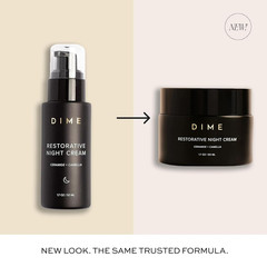 DIME Beauty Restorative Night Cream – Anti-Aging Face Moisturizer with Ceramides
