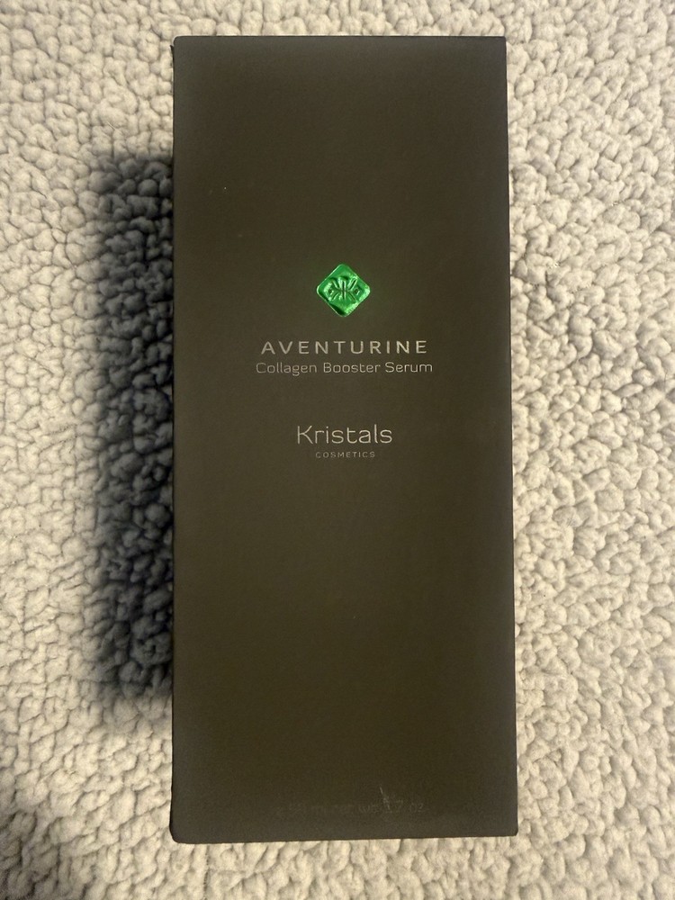 NEW | Kristals Aventurine Collagen Booster Serum | Luxury Anti-Aging Skincare