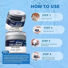 Crema Facial Hidratante Antienvejecimiento De Colágeno Retinol Ácido Hialurónico