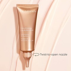 Clarins Extra-Firming Neck & Décolleté Cream 2.5 Oz Floral-Citrus Anti-Aging