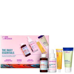 Good Molecules The Daily Essentials Set 4-Step Skin Care Kit Niacinamide