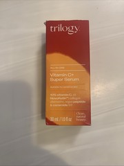 Trilogy Vitamin C+ Super Serum 1oz -Brighten Tighten Smooth 8 Actives Anti-Aging