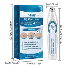 1-5PCS 7-Day Skin Tag & Spot Eraser Roll-On Botanical Spot Corrector Liquid 15m