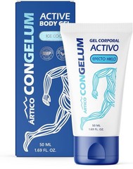 Body Gel | Cooling & Refreshing with Menthol, Cinnamon 1.69 fl oz | 1 Pack