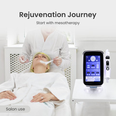 EMS Meso Injector No Needle RF Mesotherapy Gun Skin Wrinkle Removal Rejuvenation