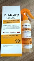 Dr. Melaxin Peel Shot Exfoliant Kojic Acid Turmeric Spray 200ml Brand new