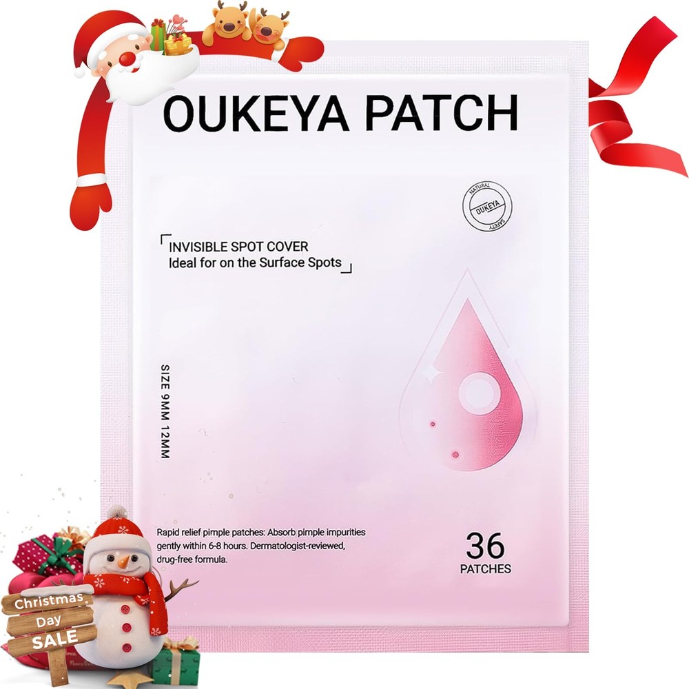 OUKEYA Pimple Patches For Face: Emergency Spot Patch 36 Fl Oz (Pack of 1)