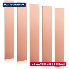 Yaocom 5 Pack Pure Copper Anode Sheet (99.995% Pure) for Plating and Electroplat