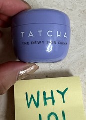 Tatcha The Dewy Skin Face Cream Purple Rice Moisturizer .34oz/10mL Travel SZ $20