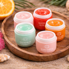 Solo En Ibiza Moisturizing Lip Balm 4 Pack 0.25oz/7g Each | Assorted Flavors