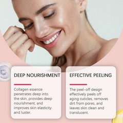 Kojic Acid Turmeric Night Wrapping Mask Collagen Overnight Peel Off Facial Mask