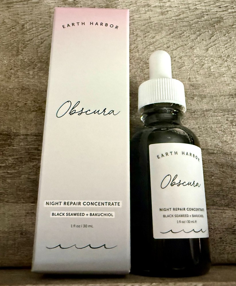 Earth Harbor Obscura Night Repair Concentrate 1 Oz 30ml NEW IN BOX