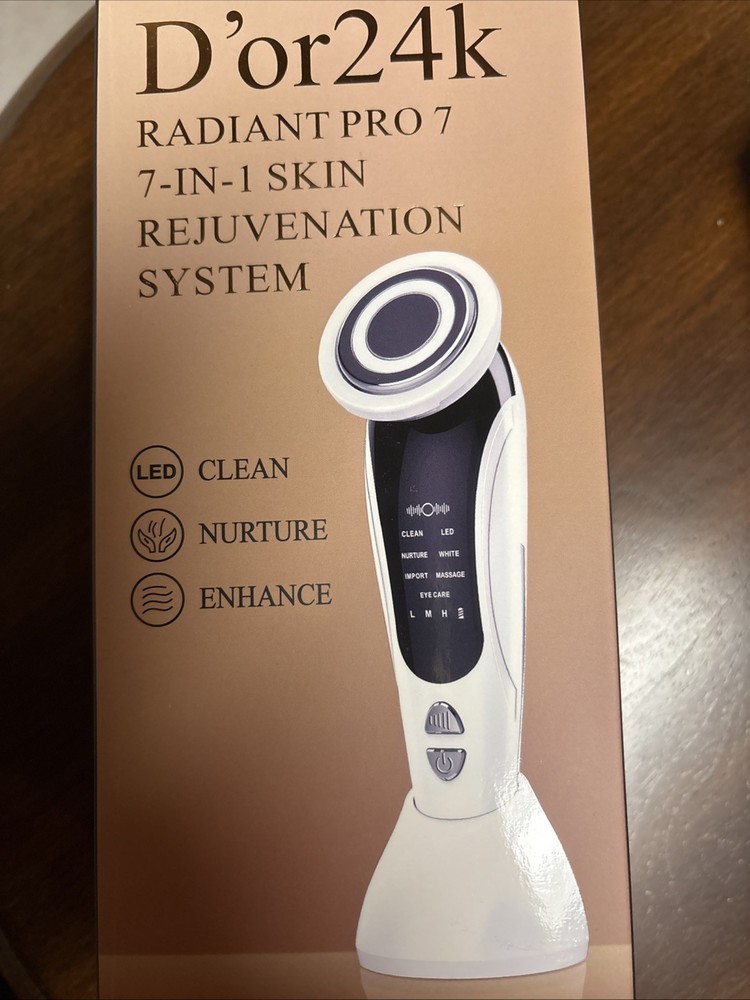 D’or24k Radiant Pro7 7-in-1 Skin Rejuvenation System