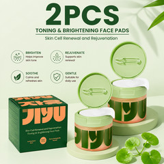 2PCS Jiyu Skincare Anti-Aging, Dark Spot & Wrinkle Minimizing Toner Pads 100Pc