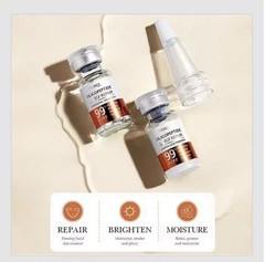 BIOAQUA Oligopeptide 12 Ampoule EGF Skin Repair Freeze-dried Powder Serum Set