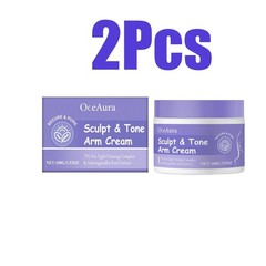 2PCS Sculpt & Tone Arm Cream – Firming and Tightening Cream for the Arms, Smooth